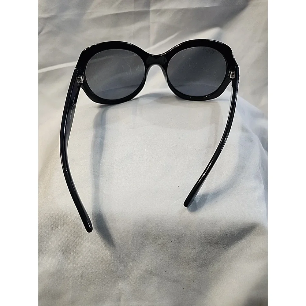 Ray Ban Italy RB 4191 601/81 57-19 3P Black Plastic Sunglasses‎ Frame Only